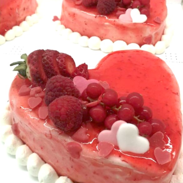 Torta San Valentino senza glutine - Pasticceria Chicchisani Torino