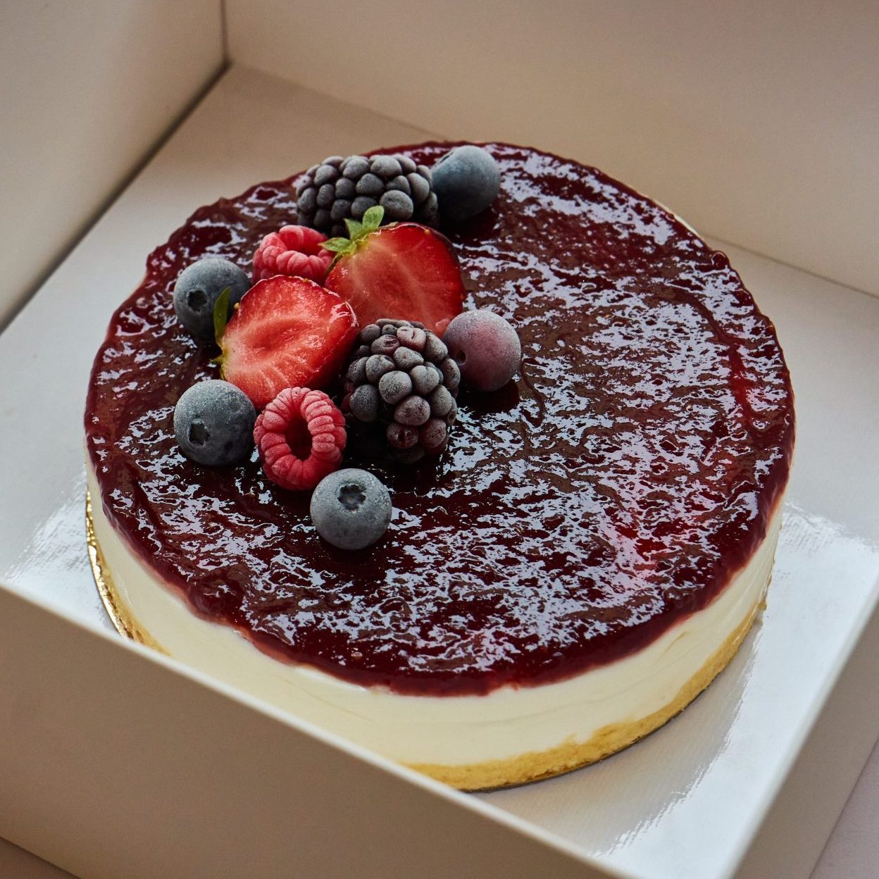 CHICCHISANI 63 cheese cake frutti di bosco